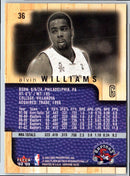 2002 Fleer Genuine Alvin Williams