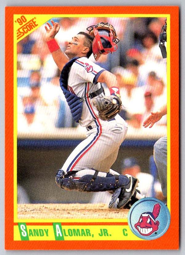 1990 Score Rookie & Traded Sandy Alomar Jr. #18T