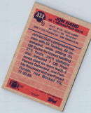 1990 Topps Jon Hand
