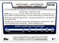2012 Bowman Chrome Prospects Michael Antonio #BCP188