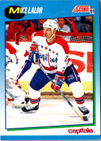 1991 Score Canadian English Mike Lalor #469