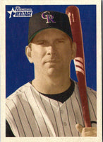 2006 Bowman Heritage Todd Helton #80