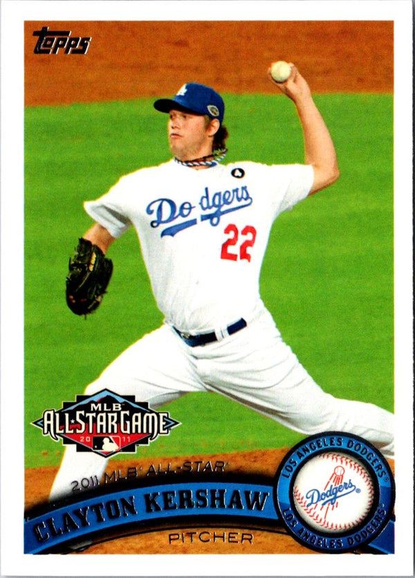 2011 Topps Update Clayton Kershaw #US140