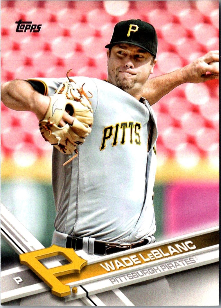 2017 Topps Wade LeBlanc