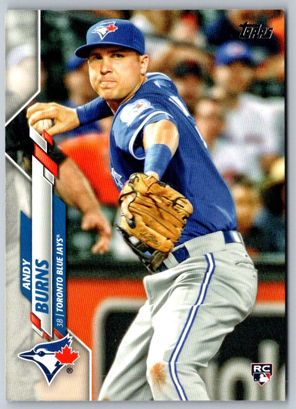 2020 Topps Update Andy Burns #U-177 Rookie