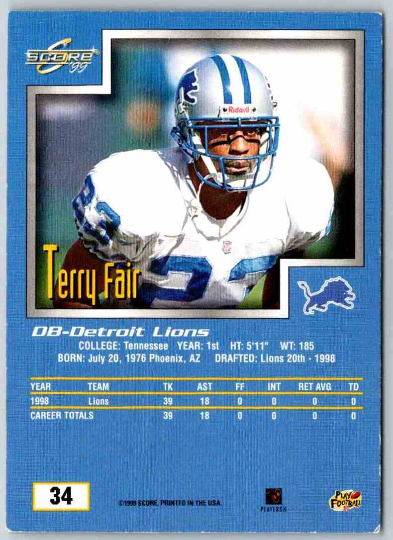 1999 Score Terry Fair