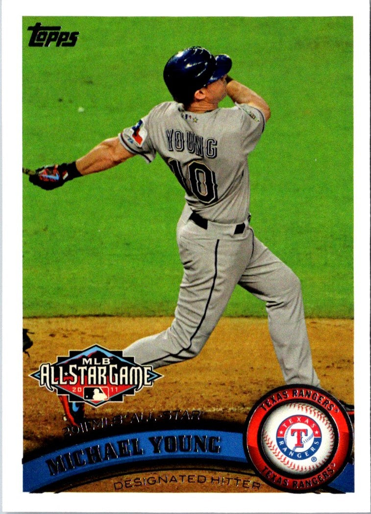 2011 Topps Update Michael Young