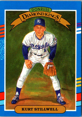 1991 Diamond Kings Kurt Stillwell #24