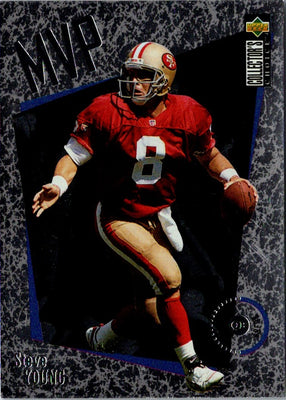 1996 Collector's Choice MVPs Steve Young #M41