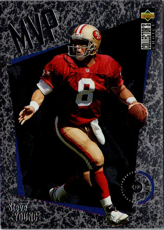 1996 Collector's Choice MVPs Steve Young #M41