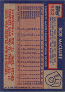 1984 Topps Bob McClure