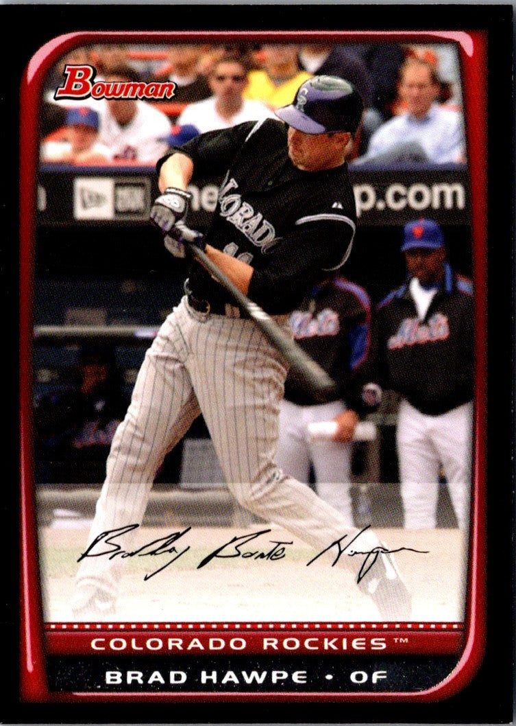 2008 Bowman Brad Hawpe