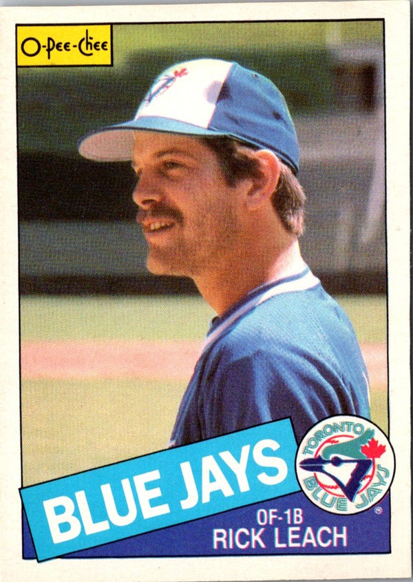 1985 O-Pee-Chee Rick Leach #52