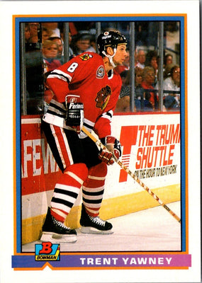 1991 Bowman Trent Yawney #393