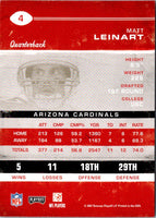 2007 Playoff Contenders Matt Leinart #4