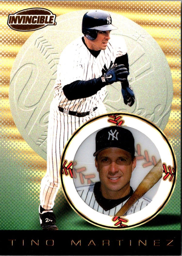 1999 Pacific Invincible Tino Martinez #102