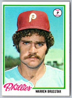 1978 Topps Warren Brusstar #297 Rookie