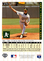 1994 Collector's Choice Todd Van Poppel #279 Silver Signature