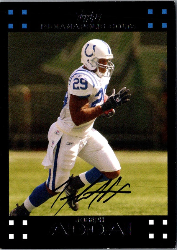 2007 Topps Joseph Addai #74