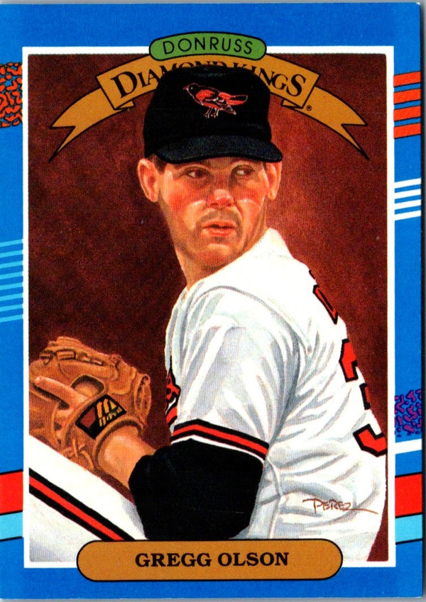 1991 Diamond Kings Gregg Olson #23