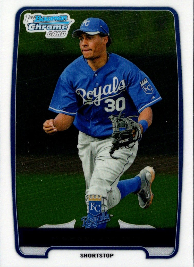 2012 Bowman Chrome Prospects Michael Antonio