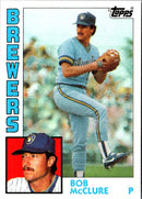 1984 Topps Bob McClure