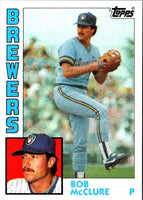 1984 Topps Bob McClure #582