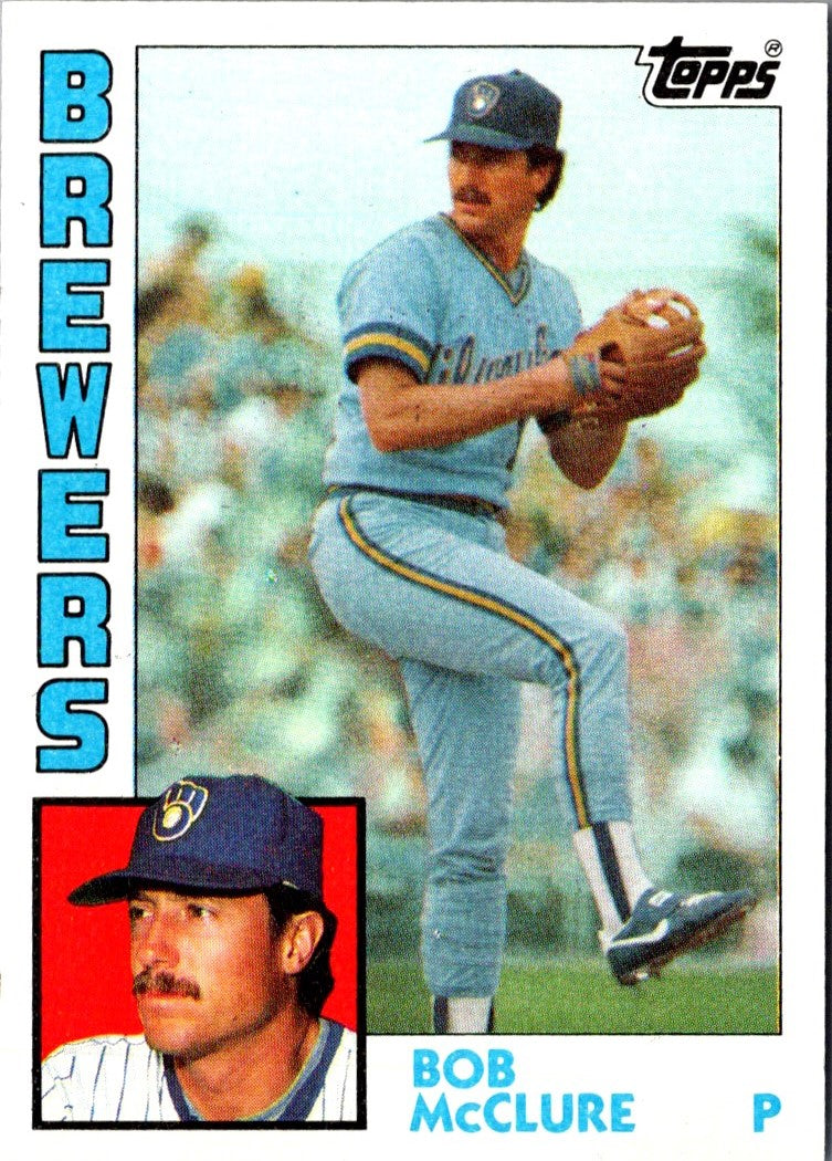 1984 Topps Bob McClure