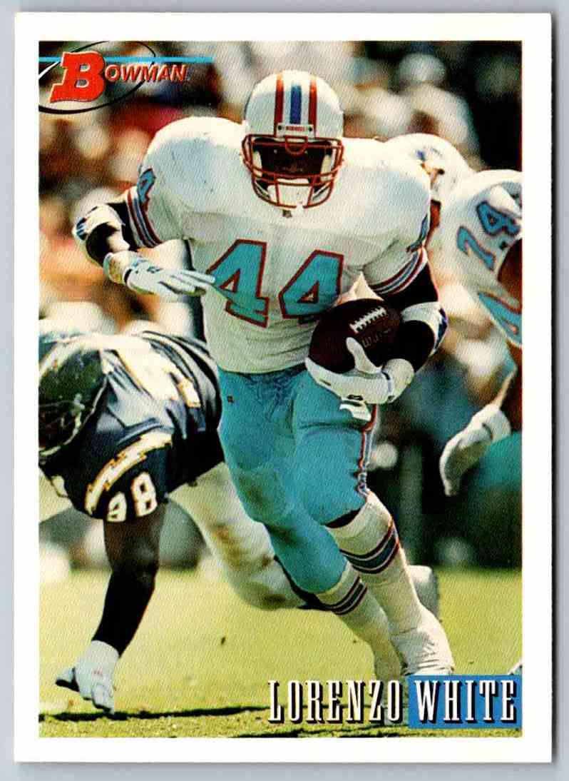 1993 Bowman Football Lorenzo White