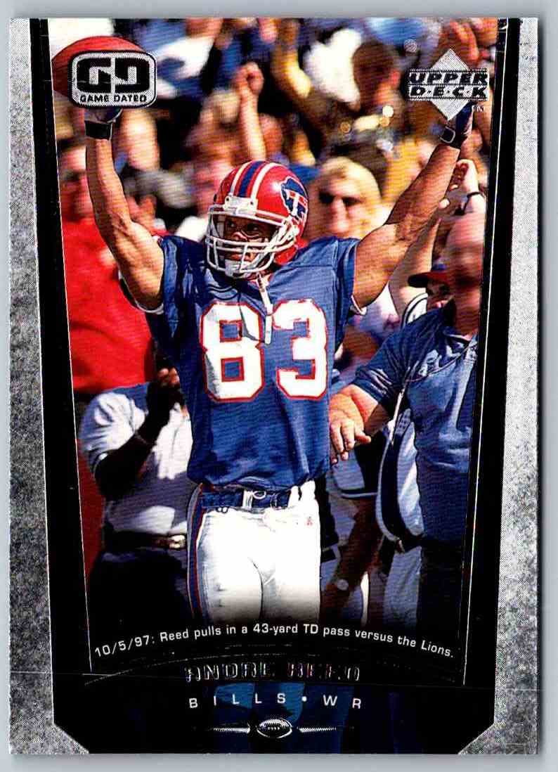 1998 Upper Deck Andre Reed