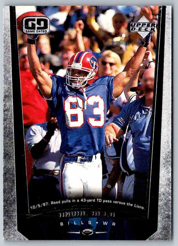 1998 Upper Deck Andre Reed #67