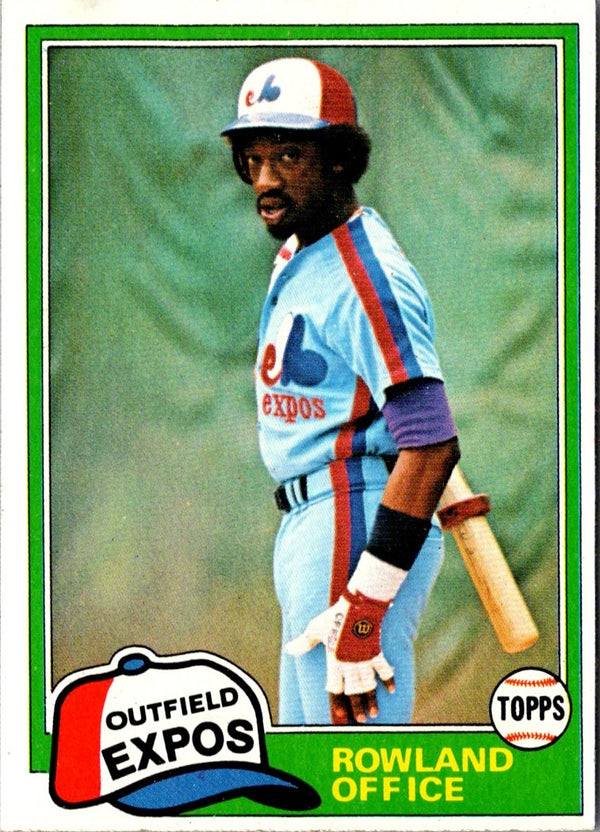 1981 Topps Rowland Office #319