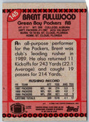 1990 Topps Brent Fullwood