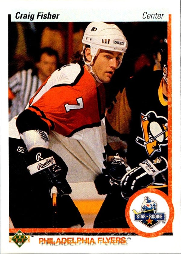 1990 Upper Deck Craig Fisher #155 Rookie