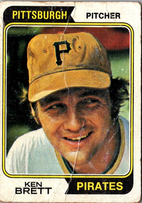 1974 Topps Ken Brett #237