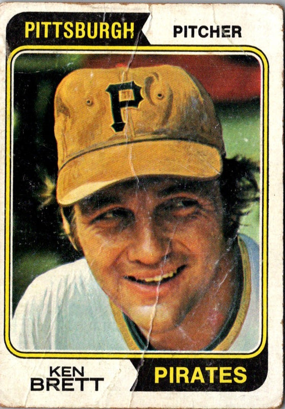 1974 Topps Ken Brett #237