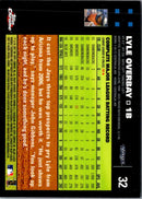 2007 Topps Chrome Lyle Overbay