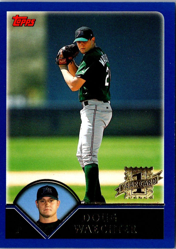 2003 Topps Doug Waechter #317 Rookie