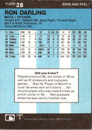 1986 Fleer Star Stickers Ron Darling