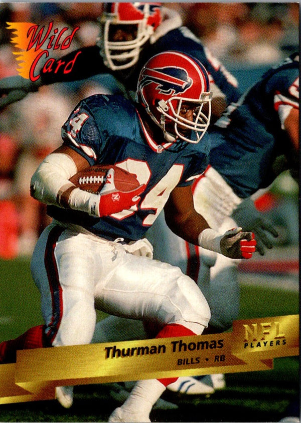 1993 Wild Card Thurman Thomas #31