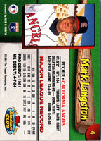 1993 Stadium Club California Angels Mark Langston #4