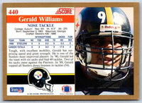 1991 Score Gerald Williams #440