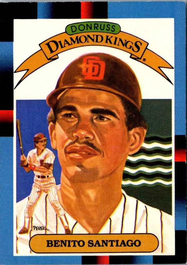 1988 Donruss Super Diamond Kings Benito Santiago #3