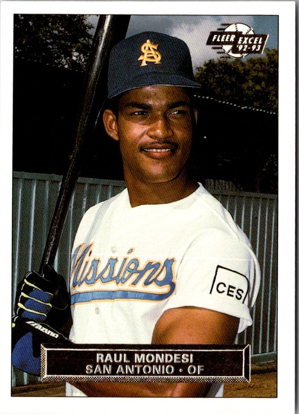 1992 Fleer Excel Raul Mondesi #53