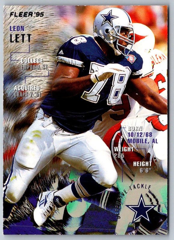 1995 Fleer Leon Lett #95