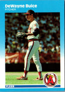 1987 Fleer Update Glossy DeWayne Buice