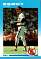 1987 Fleer Update Glossy DeWayne Buice #U-14