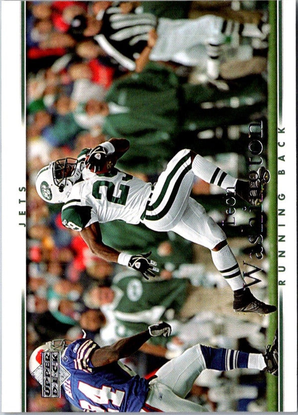 2007 Upper Deck Leon Washington #133