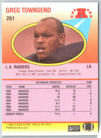 1990 Fleer Greg Townsend #261