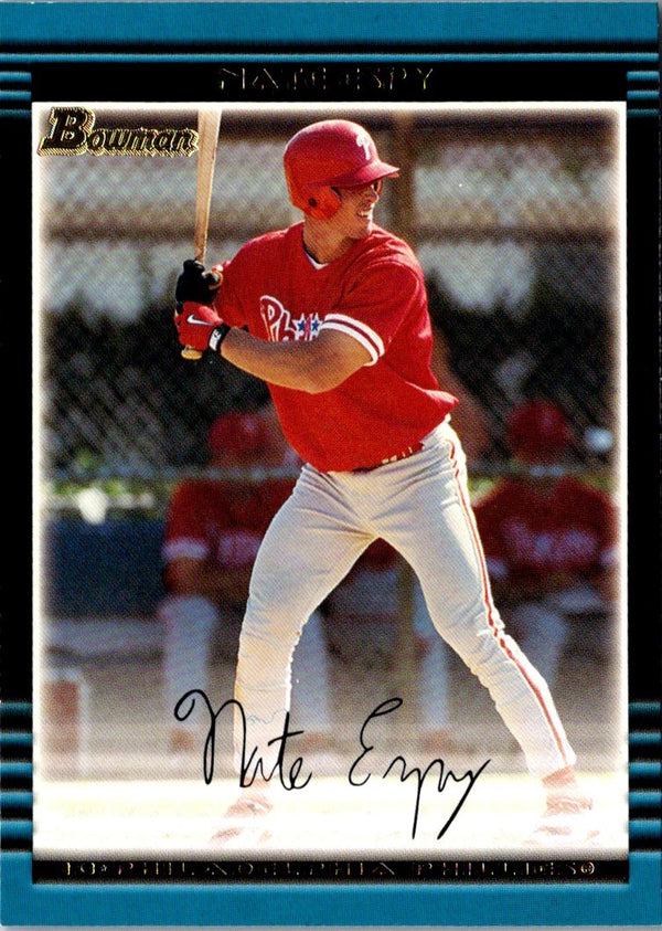 2002 Bowman Nate Espy #291 Rookie